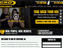 Tablet Screenshot of ckochatham.com